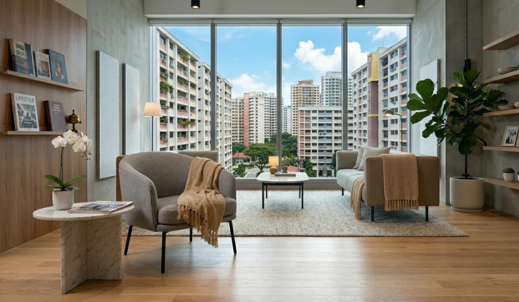 the best air filter for haze Singapore, in a modern office.